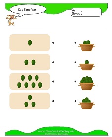 Kaç Tane Var Çalışma Sayfaları